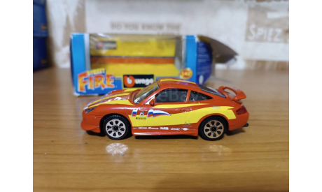 Porsche 911 Carrera Burago, масштабная модель, BBurago, scale43
