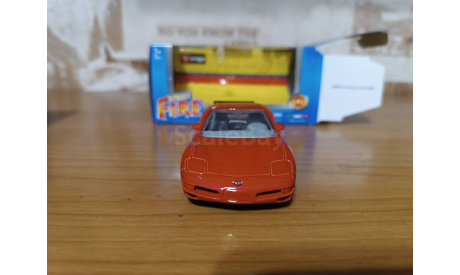 Chevrolet Corvette Burago, масштабная модель, BBurago, scale43