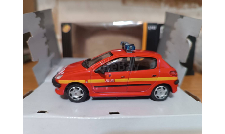 Peugeot 206 Cararama / Hongwell, масштабная модель, Bauer/Cararama/Hongwell, scale43