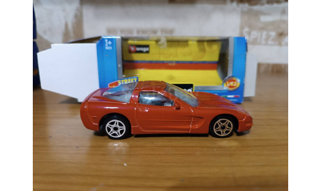 Chevrolet Corvette Burago, масштабная модель, BBurago, scale43