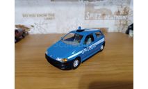 Fiat Punto Burago, масштабная модель, BBurago, scale24