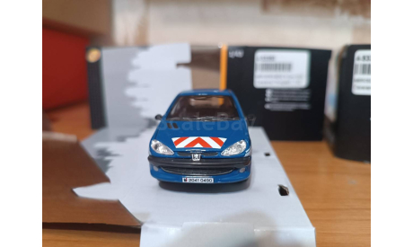 Peugeot 206 Cararama / Hongwell, масштабная модель, Bauer/Cararama/Hongwell, 1:43, 1/43