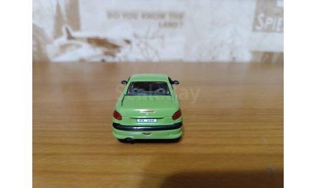 Peugeot 206 Cabriolet Cararama / Hongwell, масштабная модель, Bauer/Cararama/Hongwell, scale43