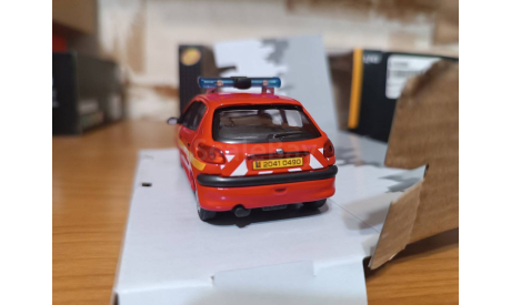 Peugeot 206 Cararama / Hongwell, масштабная модель, Bauer/Cararama/Hongwell, scale43