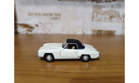Mercedes 190 SL Roadster Cararama / Hongwell, масштабная модель, Bauer/Cararama/Hongwell, scale43, Mercedes-Benz