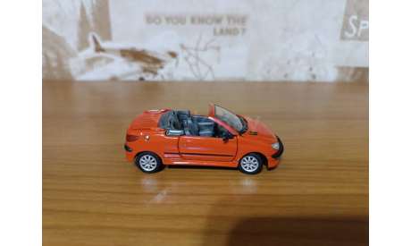 Peugeot 206 Cabriolet Cararama / Hongwell, масштабная модель, Bauer/Cararama/Hongwell, scale43