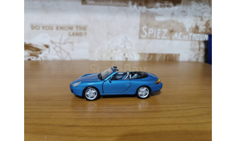 Porsche 911 Cabriolet Cararama / Hongwell, масштабная модель, Bauer/Cararama/Hongwell, scale43