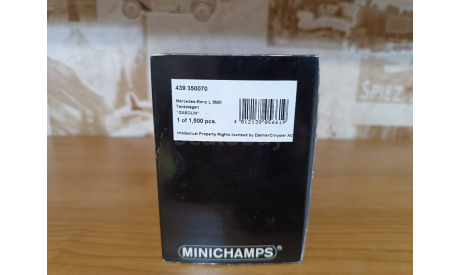 Mercedes L 3500 Minichamps, масштабная модель, Mercedes-Benz, scale43