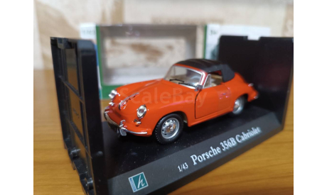 Porsche 356 B Soft Top Cararama / Hongwell, масштабная модель, Bauer/Cararama/Hongwell, scale43
