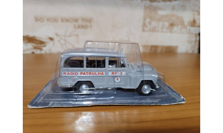 Jeep Willys Rural Deagostini, масштабная модель, scale43