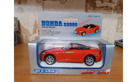 Honda S 2000 Welly, масштабная модель, scale35