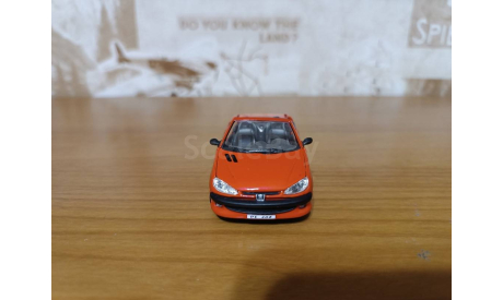 Peugeot 206 Cabriolet Cararama / Hongwell, масштабная модель, Bauer/Cararama/Hongwell, scale43