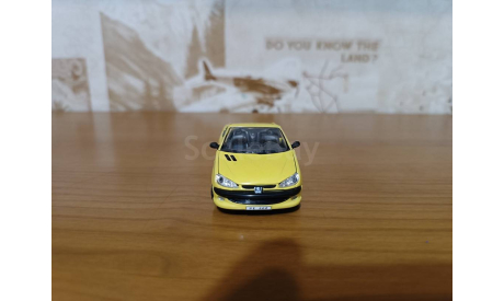 Peugeot 206 Cabriolet Cararama / Hongwell, масштабная модель, Bauer/Cararama/Hongwell, scale43