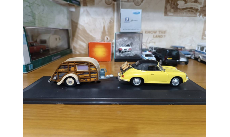 Porsche 356 B Soft Top Cararama / Hongwell, масштабная модель, Bauer/Cararama/Hongwell, scale43