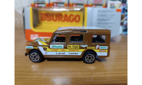 Land Rover Raid Burago, масштабная модель, BBurago, scale43