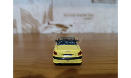 Peugeot 206 Cabriolet Cararama / Hongwell, масштабная модель, Bauer/Cararama/Hongwell, scale43