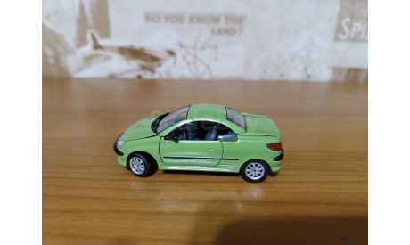 Peugeot 206 Cabriolet Cararama / Hongwell, масштабная модель, Bauer/Cararama/Hongwell, scale43