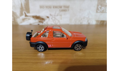 Land Rover freelander Burago, масштабная модель, BBurago, scale43
