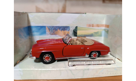 Mercedes 190 SL Roadster Cararama / Hongwell, масштабная модель, Bauer/Cararama/Hongwell, scale43, Mercedes-Benz