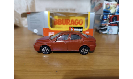 Alfa Romeo 156 Burago, масштабная модель, BBurago, scale43