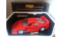 1/18 Bburago Ferrari f40 красный Италия 1990г, масштабная модель, scale18