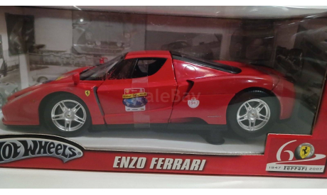 1/18 Hot Wheels Ferrari Enzo, масштабная модель, scale18