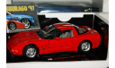 1:18 Bburago Chevrolet Corvette Италия  1997г С КАТАЛОГОМ, масштабная модель, scale18