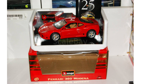 1/18 Bburago Ferrari Modena 360  Италия 1999 КАТАЛОГ, масштабная модель, scale18