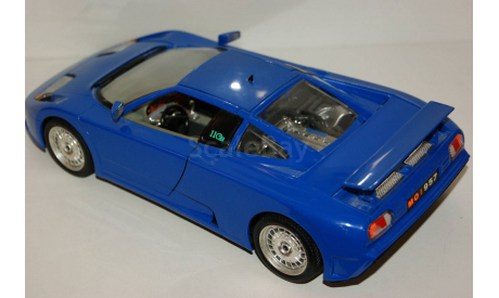 1/18 Bburago Bugatti EB110 1:18 Италия до 1999 спойлер, масштабная модель, scale18