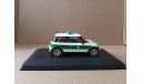 Mini Cooper polizei (German Police) 2002 IXO, масштабная модель, scale43