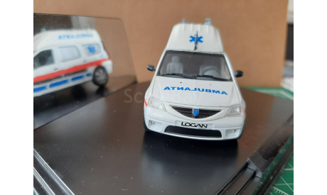 DACIA-RENAULT Logan ’AMBULANTA’ ELIGOR, масштабная модель, scale43