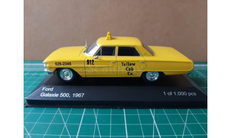 Ford Galaxie 500 1967 Taxi Whitebox, масштабная модель, scale43