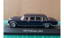 Mercedes Benz 600 Pullman 1963 Altaya, масштабная модель, scale43, Mercedes-Benz