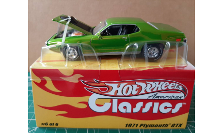1971 Plymouth GTX hot wheels, масштабная модель, Mattel Hot Wheels, scale43