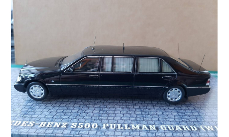 Mercedes-Benz S500 Pullman Guard W140 Ельцин Б.Н. Dip, масштабная модель, DiP Models, scale43