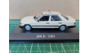 Mercedes Benz  w124 200d taxi  dea, масштабная модель, Mercedes-Benz, DeAgostini, 1:43, 1/43