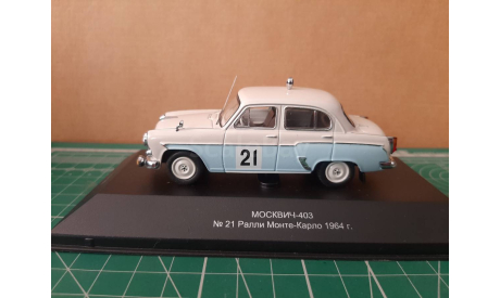 Moskvitch-407 #21 rally Monte Carlo vvm050  vvm, масштабная модель, VMM/VVM, scale43, Москвич