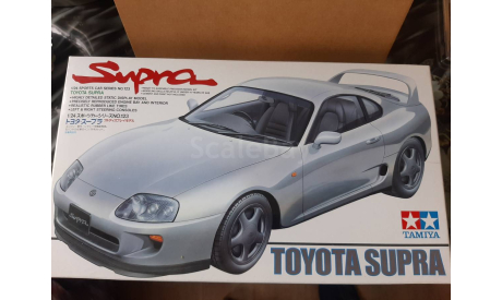 Toyota supra 1/24 Tamiya, сборная модель автомобиля, scale24