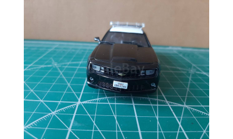 Chevrolet Camaro police ДеА, масштабная модель, Полицейские машины мира, Deagostini, scale43