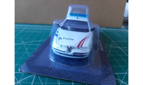 Alfa Romeo 156 politie dea, масштабная модель, Полицейские машины мира, Deagostini, scale43