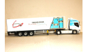 1:43 Eligor #114427 IVECO Stralis 420 EEV Active Space (4x2) 2007 + Semi TRANSLOCAD white/light blau, масштабная модель, scale43