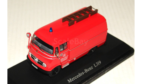 Premium Classixxs #B66045855 Mercedes-Benz L319 Werkfeuerwehr Untertürkheim rot, масштабная модель, scale43