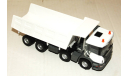 1:50 WSI #1857460 Scania P380 (8x4) Kipper white, масштабная модель, scale50