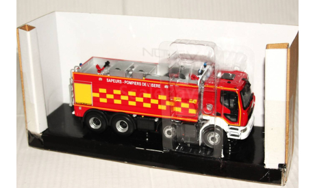 1:43 Norev RENAULT Kerax (8x4) Pompiers FMOGP 2008 red, масштабная модель, scale43