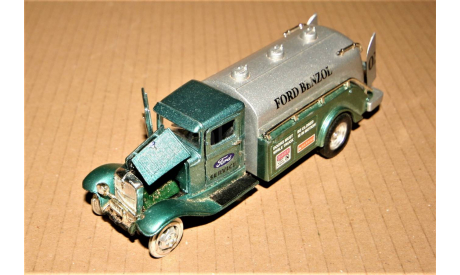 1/43 Pass Toys FORD RB157 Truck (4x2) Ford Benzol 1934 light green/ silver, масштабная модель, scale43