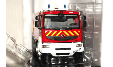 1:43 Norev RENAULT Kerax (8x4) Pompiers FMOGP 2008 red, масштабная модель, scale43
