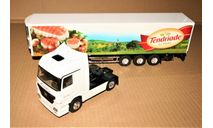 1/43 Eligor MERCEDES-BENZ Actros 1840 MP2 (4x2) Semi TENDRIADE 2004 white, France, масштабная модель, scale43