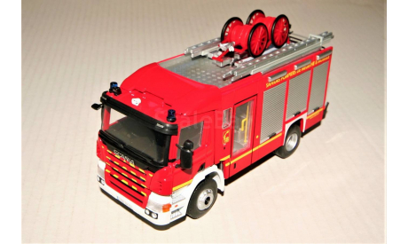 1/43 Eligor SCANIA Cabine Courte FPT Secours Routier Meurthe et Moselle red, масштабная модель, scale43
