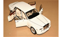 1/18 Kyosho ROLLS-ROYCE Phantom (VII) Extended Wheelbase (4x2) 2003-2016 English white, Great Britain, масштабная модель, scale18