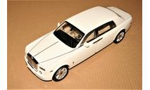 1/18 Kyosho ROLLS-ROYCE Phantom (VII) Extended Wheelbase (4x2) 2003-2016 English white, Great Britain, масштабная модель, scale18
